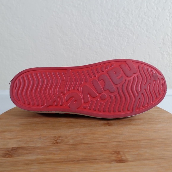 Disney X Native Minnie Mouse Women Size 11 Shoes Red Slip On Waterproof Sneakers - Picture 9 of 12